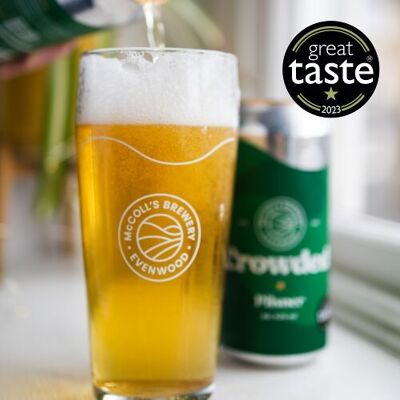 Crowded - 4.2% Pilsner / Lager - 440ml x 24