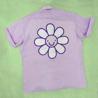 Happy Daisy Ray of Sunshine Siebdruck-Shirt