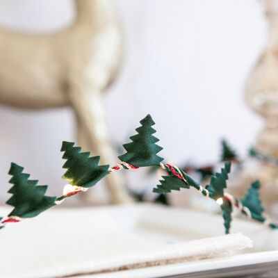 Cadena de luces de hadas del árbol de Navidad