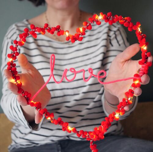 Love Fairy Light Heart