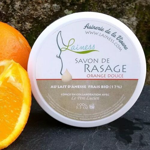 Savon à raser LAINESS ORANGE DOUCE-100 g