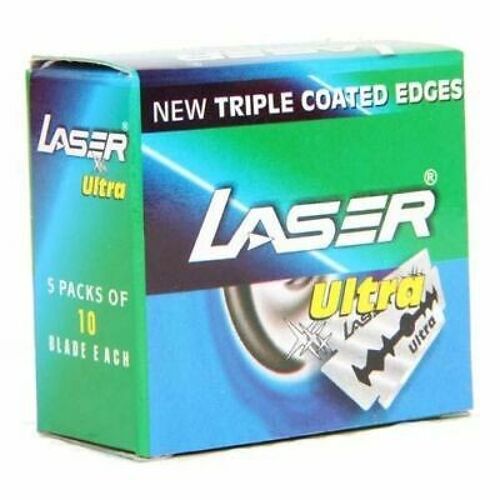 Lames de rasoir de sécurité Laser Ultra 50