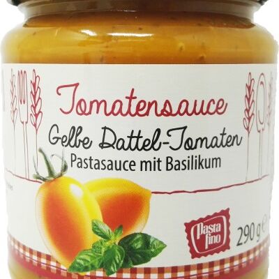 yellow tomato sauce basil