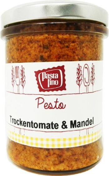 Pesto tomates séchées & amandes 1