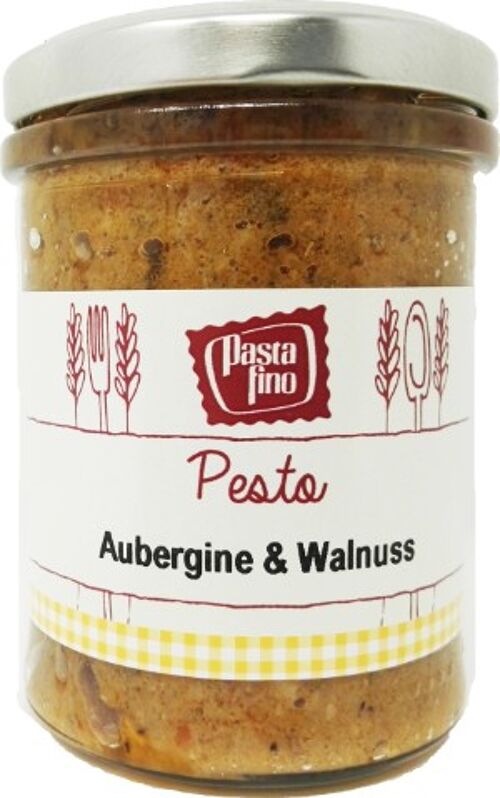 Pesto Aubergine & Walnuss