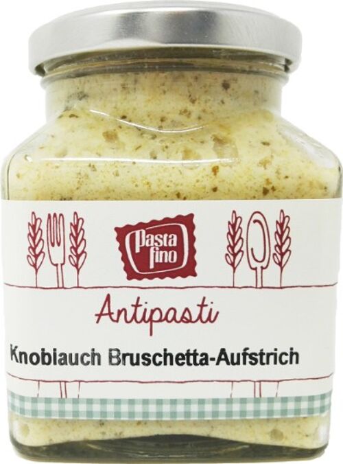 Knoblauch Bruschetta Aufstrich