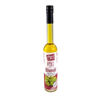 Olive oil basil 100ml bottle