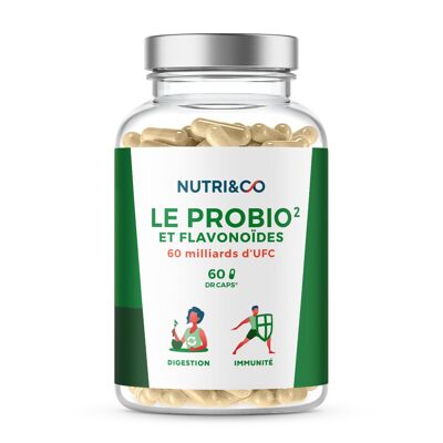 Le Probio -  Probiotiques - Digestion & Immunité - 60 gélules