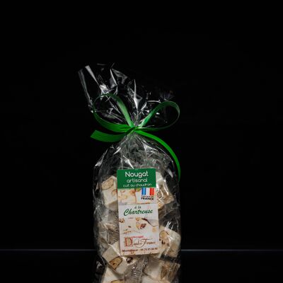 Beutel mit 200 g Weicher Nougat mit Chartreuse