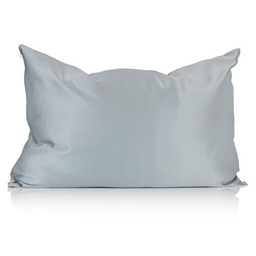 Grey King Size Silk Pillowcase