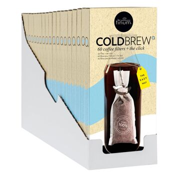 60 filtres à café COLDBREW + le Klick (20 cartons/plateau) 2