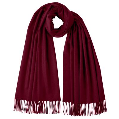 Merlot 100% Cashmere Scarf