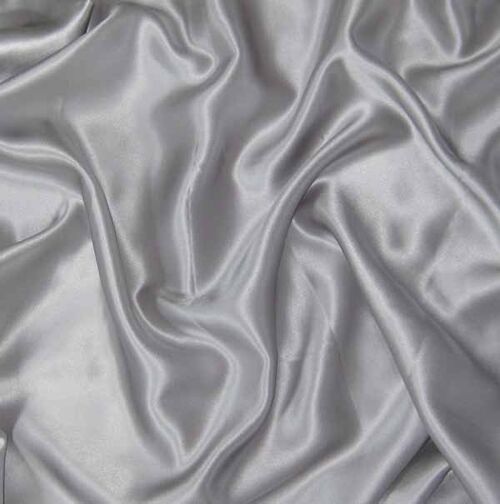 Grey Silk Duvet Cover A