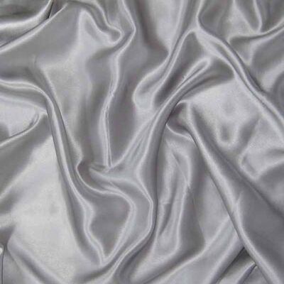 Grey Silk Duvet Cover