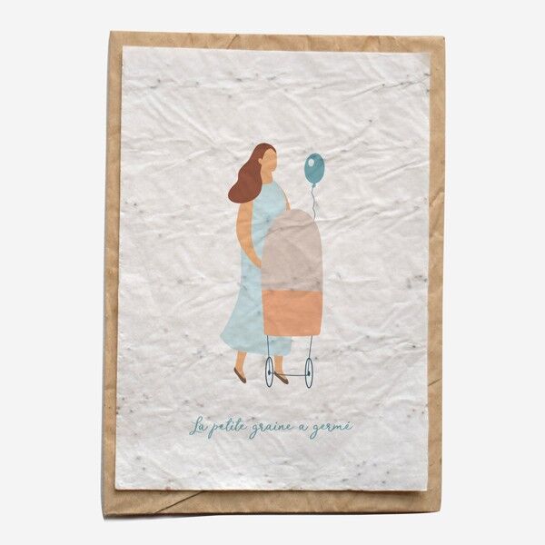 FA06 - Seme germinato blu