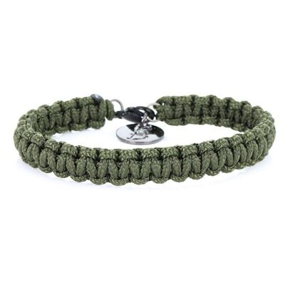 mini cable | Verde militar tradicional
