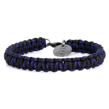Mini cordon | Noir et bleu traditionnels 1