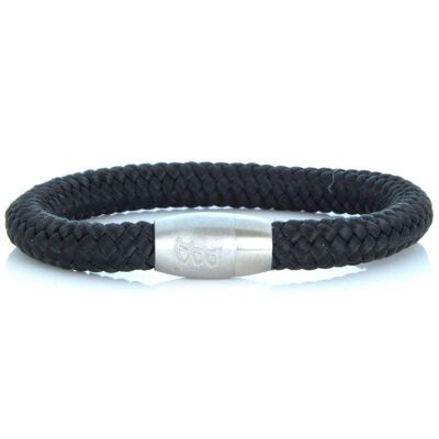 Steel & Rope | Fisherman Black & Silver