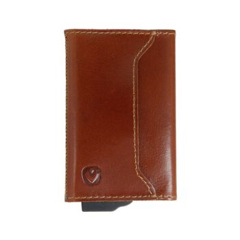 Porte-cartes Plus Marron 1