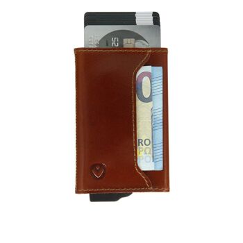 Porte-cartes Plus Marron 2