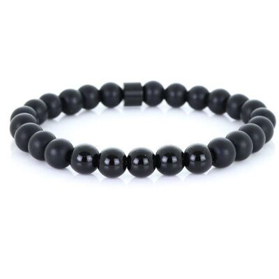 Steel & Stones | Triple Black Onyx