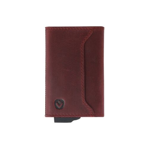 Card Case Plus Vintage Burgundy