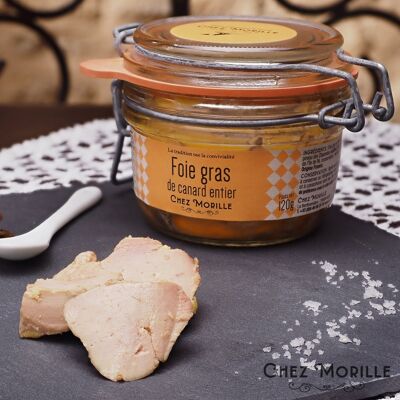 Foie gras de canard entier cuit 180g