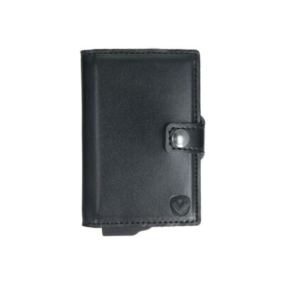Card Case Plus Portefeuille Noir / Argent