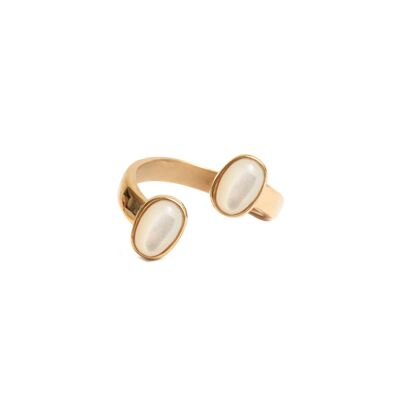 Thin Falli ring - Mother-of-pearl
