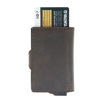 Card Case Plus Portefeuille Vintage Marron 3