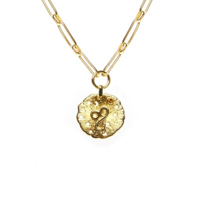 Collier chaîne Astro Lion