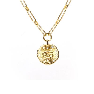 Astro Cancer Chain Necklace