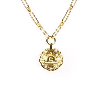 Astro Libra Chain Necklace