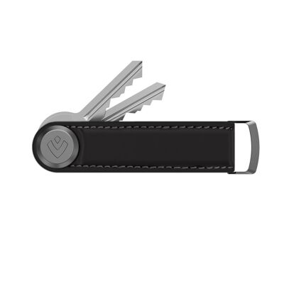 Key Organizer Black - Grey Stitching