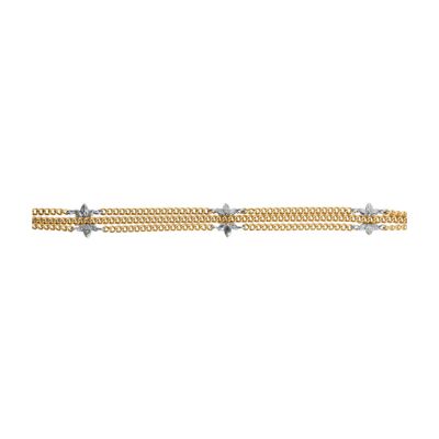 Tania chain bracelet - Mix Gold/Silver