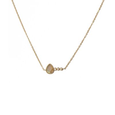 Tyche Chain Necklace - Labradorite