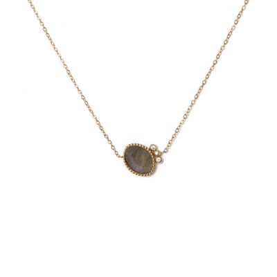 Trivia chain necklace - Labradorite