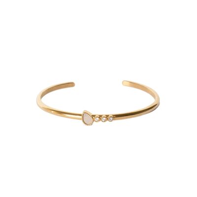 Minerva Bangle - Moonstone