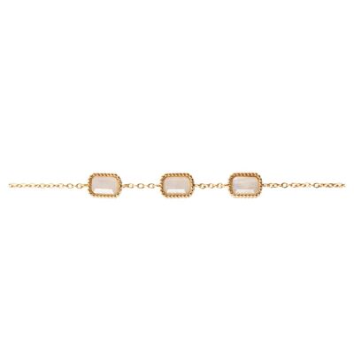 Eurybie chain bracelet - Moonstone