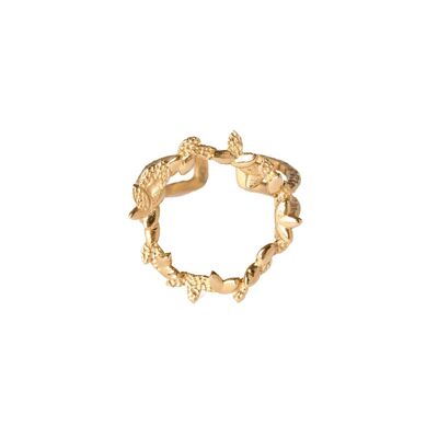 Large Thalia ring - Gold