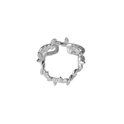 Large Thalia ring - Silver