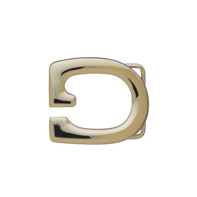 Belt Buckle Open Round Gold