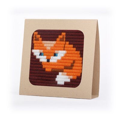 Sozo Baby Fox Embroidery Kit