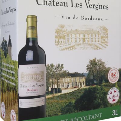 BIB 3L Château Les Vergnes rouge