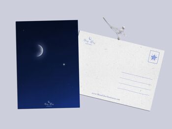 Collection de cartes postales Rêves au clair de lune 2