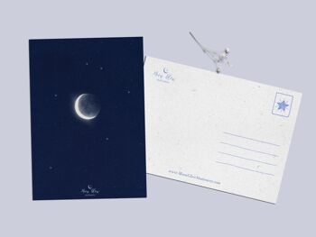 Collection de cartes postales Rêves au clair de lune 4