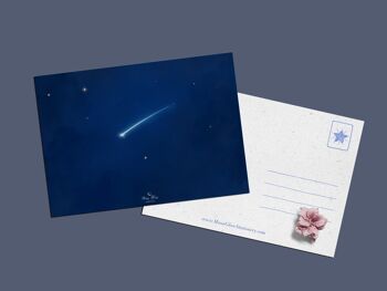 Voeux sur la collection de cartes postales Shooting Stars 2