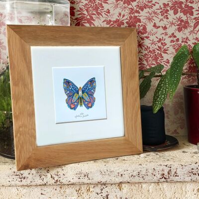 Starry Night Butterfly Painting