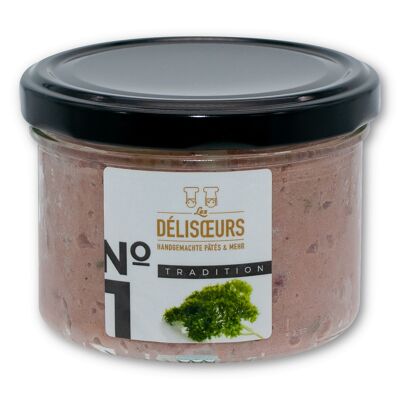 Paté No. 1 Tradición - Paté de hígado medio grueso, 180 g