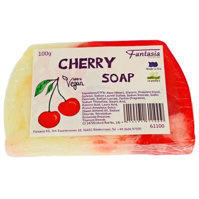 Cherry Soap 10 x 6.5 cm